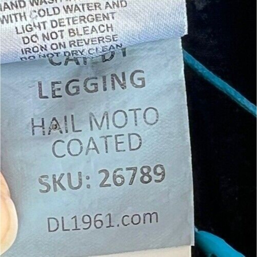 NWT DL1961 Girls Candy Legging Hail Moto Size 3 - Picture 7 of 7